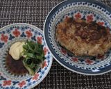 わさび醤油でさっぱり豚バーグ作り方4写真