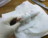 ヘルシージューC昔ながらクジラ竜田揚げ作り方1写真