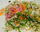 幼児食＆大人の☆夏野菜たっぷり焼き飯☆作り方3写真