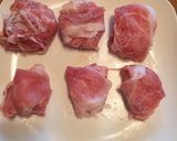 簡単、美味しい、れんこん餅の豚肉巻き作り方3写真