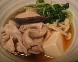 豚と水菜で♪はりはり鍋作り方3写真
