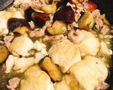 簡単！！茄子と豚こま肉の豆腐あんかけ作り方4写真