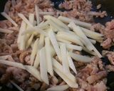 ぼたごしょうで青椒肉絲♪作り方3写真