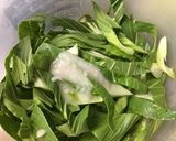 茹でる手間ナシ 揉むだけ青梗菜のおひたし作り方1写真