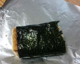 玄米くるみもち：お弁当に持っていく焼き餅作り方3写真