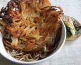 玉葱のかき揚げ蕎麦作り方8写真