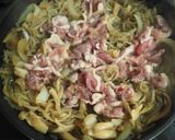 煮込むだけ！簡単絶品豚すききのこ丼作り方2写真