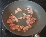 これカルボナーラ？のスクランブルエッグ作り方4写真