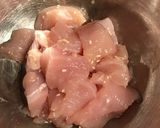 鶏むね肉と茄子のすだち塩サラダ作り方2写真