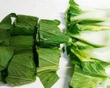 シャキシャキチンゲン菜の豚肉巻き♪作り方1写真