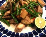 鶏むね肉と茄子のすだち塩サラダ作り方5写真