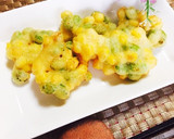 ♡とうもろこしと枝豆のかき揚げ♡作り方5写真