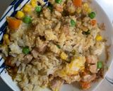 レンジ簡単クリーミーそば飯味炒飯弁当作り方13写真