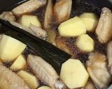 鶏手羽とジャガイモの煮物作り方6写真
