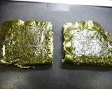 簡単！海苔で梅サンド☆おにぎり作り方2写真