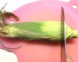 裏技!超簡単!蒸しとうもろこしの皮むき作り方2写真