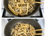 油揚げとしめじの甘辛炒め煮＊ご飯に合う＊作り方4写真