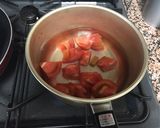 お手軽トマトと卵のコンソメスープ作り方2写真