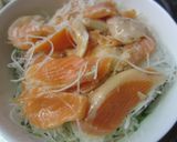 簡単パクチーご飯 サ-モン丼バ-ジョン作り方3写真