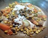 鮭とほうれん草のスパゲッティグラタン作り方4写真