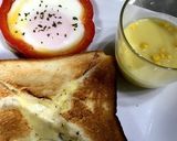 簡単 朝食に色鮮やか パプリカ目玉焼き作り方3写真