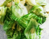 大量消費に！レタスのわさび和え作り方8写真