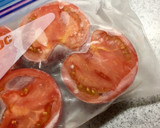 ミキサーいらず！冷凍トマトの冷製スープ作り方1写真