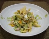ショートパスタときゅうりのサラダ。作り方7写真