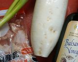 鶏手羽元と大根のバルサミコ煮♪＆きんぴら作り方1写真
