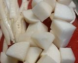 鶏手羽元と大根のバルサミコ煮♪＆きんぴら作り方3写真