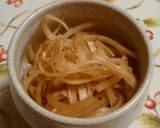 鶏手羽元と大根のバルサミコ煮♪＆きんぴら作り方11写真