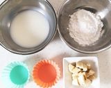 ☆米粉蒸しパンで離乳食☆レンジで簡単！作り方1写真