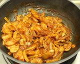 マッシュルームソース【学校給食】作り方2写真
