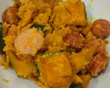お弁当にも★南瓜のウインナーのカレー味作り方6写真