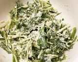 水菜の苦味なし☆水菜と豆腐のサラダ作り方2写真