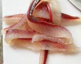 飛び魚を塩コンブとレモンで作り方1写真