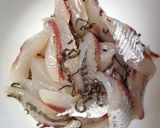 飛び魚を塩コンブとレモンで作り方2写真