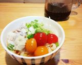 トマト酢でさっぱり冷やしうどんダレ作り方2写真