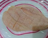 簡単レンジde⭐サラダチキン作り方1写真