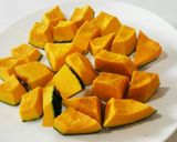 めんつゆで簡単かぼちゃの煮物作り方1写真