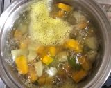 かぼちゃ団子の肉巻き甘辛炒め♪♪作り方1写真