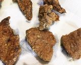簡単 レバーの甘辛あん和え作り方4写真