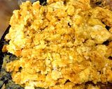すりおろし人参の甘いスクランブルエッグ作り方3写真