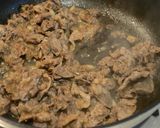 牛切り落とし肉の玉ねぎポン酢焼き＊作り方4写真