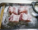節約！ほろほろとろける☆豚の角煮作り方1写真
