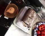 市販ロールケーキで簡単苺沢山4段ケーキ作り方1写真