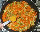 人参セロリの野菜炒め♪簡単カレー風味作り方9写真
