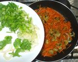 人参セロリの野菜炒め♪簡単カレー風味作り方8写真