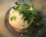 俺流！柔らかヘルシーおろしそ鶏ハンバーグ作り方6写真