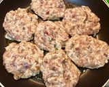俺流！柔らかヘルシー鯖と長芋のハンバーグ作り方5写真